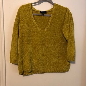 Express yellow sweater